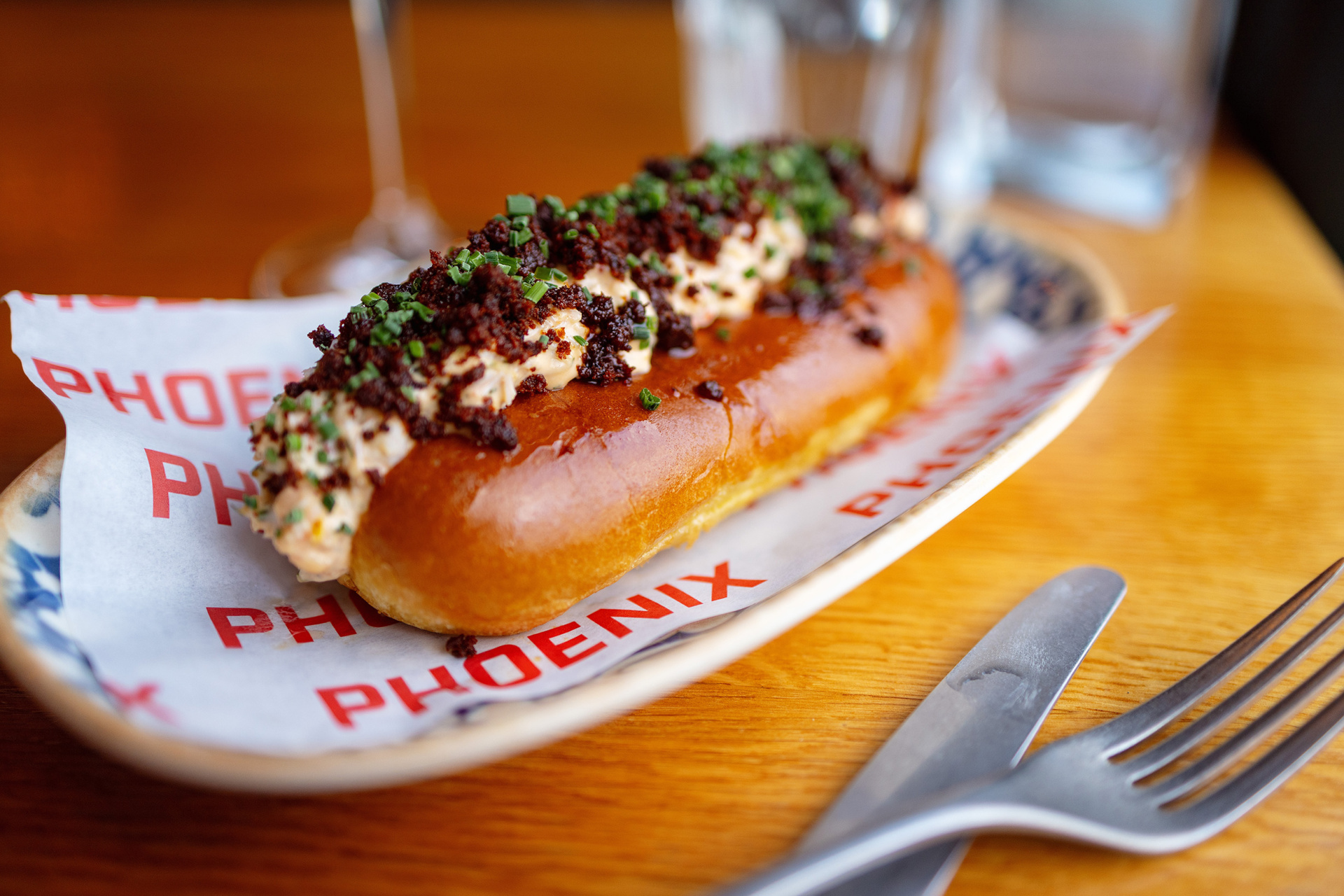 The famous lobster roll at Phoenix Gastropub in Trondheim. Voted the favourite dish summer 2025